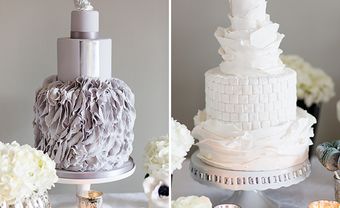 Bánh cưới đẹp trang trí cầu kỳ, sang trọng - Blog Marry