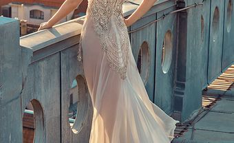 Váy cưới đẹp xuyên thấu siêu ấn tượng của Galia Lahav - Blog Marry