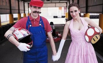Theme cưới dành cho fan game Super Mario - Blog Marry