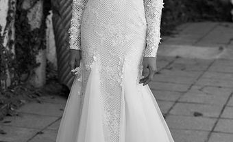 Váy cưới đẹp dáng đuôi cá tay dài tuyệt đẹp - Blog Marry