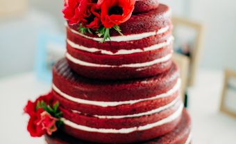 Bánh cưới đẹp phong cách mộc, vị red velvet ngon miệng - Blog Marry