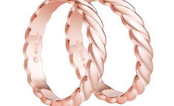 Nhẫn cưới vàng kiểu bện thừng độc đáo - Blog Marry