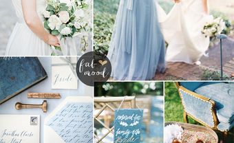 Theme cưới màu xanh thanh bình tươi mát và sang trọng - Blog Marry