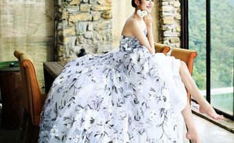 10 Kiểu Váy Cưới Hoa Đẹp Nhất - Blog Marry