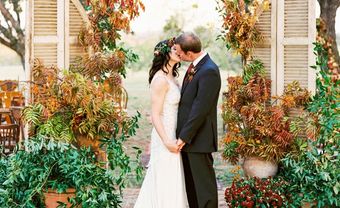 Cổng hoa cưới đẹp phong cách bohemian lãng mạn cho mùa thu - Blog Marry