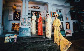 Bộ sưu tập áo dài cưới ấn tượng nhất năm - Hương Sắc Việt - Blog Marry