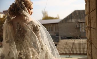 Váy cưới đẹp như nữ thần của cô dâu người Nga - Blog Marry