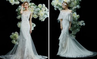 Dịu mắt với BST váy cưới đậm nét nữ tính của Annasul Y's mùa cưới 2017 - Blog Marry