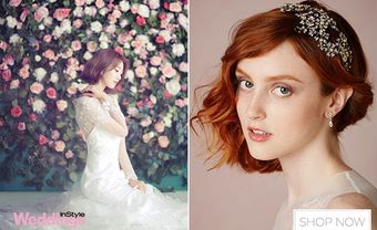 Các kiểu tóc cô dâu đẹp cho nàng tóc ngắn - Blog Marry