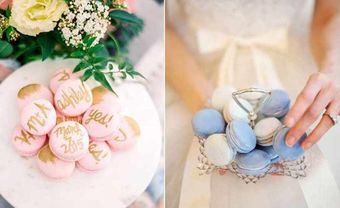 Quà cảm ơn khách mời ngọt ngào với bánh Macaron thơm ngon - Blog Marry