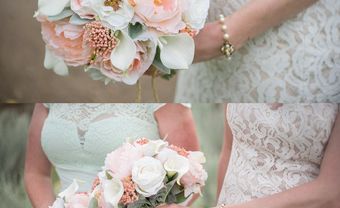 Hoa cầm tay cô dâu mang sắc màu kẹo ngọt cho nàng nữ tính - Blog Marry