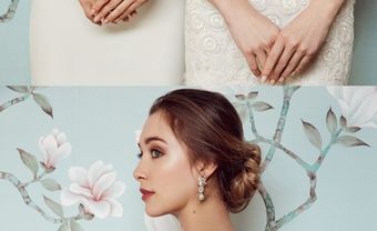Váy cưới đẹp giúp cô dâu khoe vai trần gợi cảm - Blog Marry