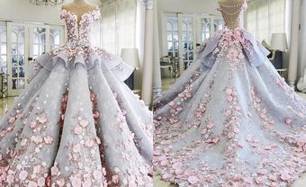 23 mẫu váy cưới đẹp lộng lẫy phong cách công chúa cổ tích - Blog Marry