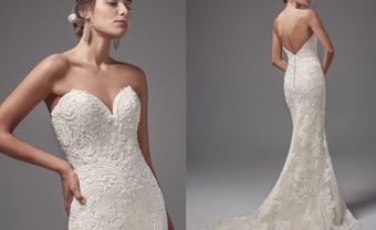 Váy cưới đẹp  - Khoe vai trần gợi cảm cùng váy quây cắt cúp tinh tế - Blog Marry