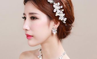 Xinh tươi dự tiệc cưới mùa hè với băng đô cài tóc Hàn Quốc - Blog Marry