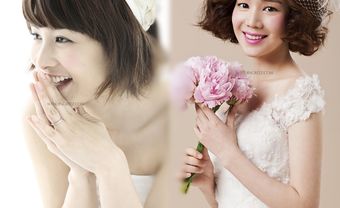 Những layout trang điểm cho cô dâu tóc ngắn - Blog Marry