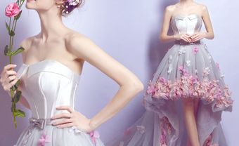 Váy cưới đẹp cắt cúp tinh tế mang tông hồng ngọt ngào - Blog Marry