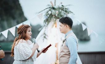 Đám cưới lênh đênh giữa vịnh Hạ Long của cặp đôi Philippines - Blog Marry