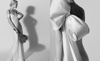 Cô dâu hóa minh tinh trong bộ sưu tập váy cưới của Carolina Herrera - Blog Marry