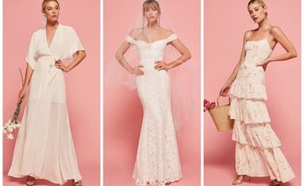 Bộ sưu tập váy cưới mùa hè của thương hiệu Reformation - Blog Marry