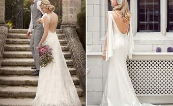 Váy cưới hở lưng: Điểm nhấn quyến rũ cho cô dâu mùa Hè - Blog Marry