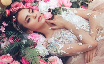 Váy cưới như trong truyện cổ tích cho cô dâu lãng mạn - Blog Marry