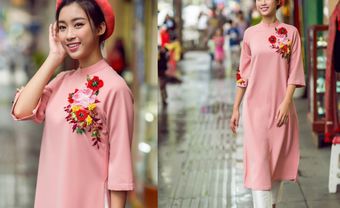 Áo dài cách tân đẹp điểm tô sắc hồng ngọt ngào cho ngày Hè - Blog Marry