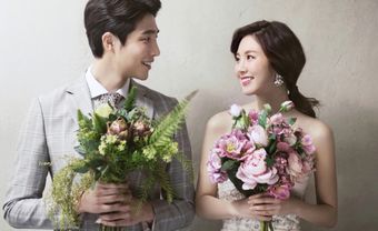 Áo vest chú rể Hàn Quốc kẻ ca rô trẻ trung - Blog Marry