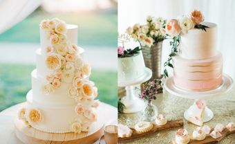 Bánh cưới đẹp trang trí hoa tươi đa sắc lộng lẫy - Blog Marry