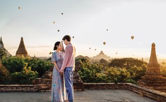 Chụp hình cưới ngoại cảnh đẹp đến nao lòng ở Bagan - Blog Marry