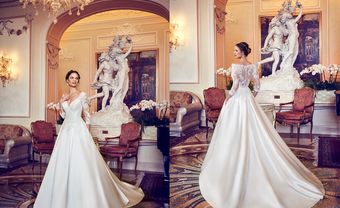 Váy cưới đẹp "đốn tim" tôn đường cong từ thương hiệu Eddy K. - Blog Marry
