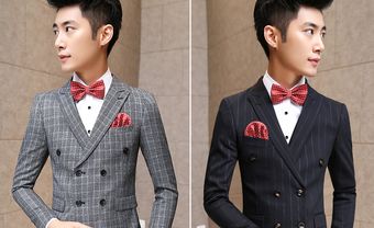 Vest chú rể Hàn Quốc phong cách double breasted sang trọng - Blog Marry