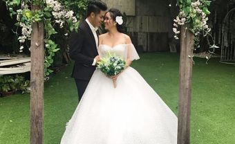Lê Phương và chồng kém tuổi công bố ảnh cưới - Blog Marry