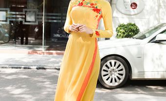 Chọn sắc nắng cho áo dài lụa cô dâu - Blog Marry