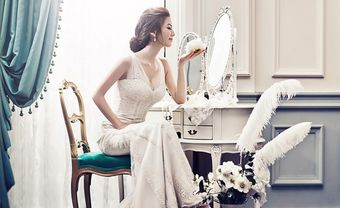 Bộ mỹ phẩm trang điểm 14 món chuyên dành cho cô dâu hiện đại - Blog Marry