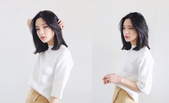 6 kiểu tóc cực xinh dành cho cô dâu tóc ngang vai - Blog Marry