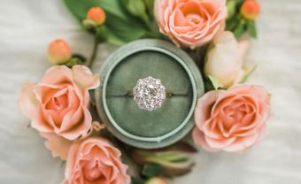 Nhẫn đính hôn kim cương mang âm hưởng cổ điển không bao giờ lỗi mốt - Blog Marry