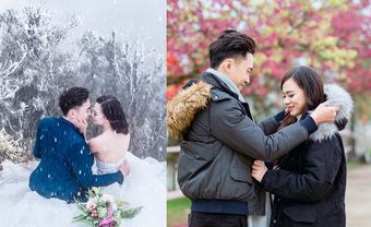 Đẹp "lịm tim" với bộ ảnh cưới ở Sapa chụp trong băng tuyết - Blog Marry