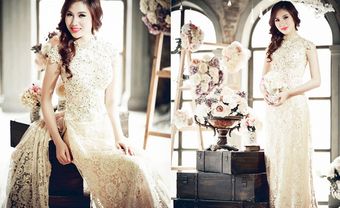 6 mẫu áo dài cưới đẹp được các cô dâu lựa chọn nhiều nhất năm 2017 - Blog Marry