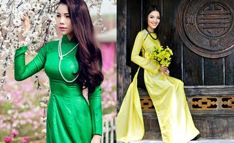 Xu hướng cổ điển lên ngôi, áo dài lụa tơ tằm phủ sóng 2018 - Blog Marry