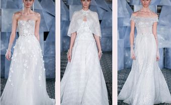 Các kiểu váy đẹp chủ đề "Nữ hoàng băng giá" của Mira Zwillinge - Blog Marry