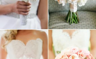 Hoa cưới cầm tay ombre chuyển sắc ấn tượng - Blog Marry