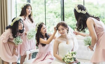 Ảnh cưới chưa bao giờ chất đến thế với concept “dâu rể và hội bạn thân” - Blog Marry