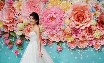 Say lòng với 8 backdrop hoa giấy đẹp nhất năm 2018 - Blog Marry