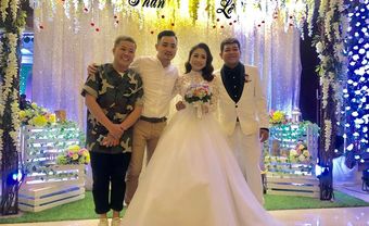 Dàn nghệ sĩ nô nức dự đám cưới của học trò Thu Trang - Tiến Luật - Blog Marry
