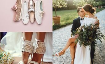 7 kiểu giày cưới mà cô dâu nào cũng mong muốn sở hữu - Blog Marry