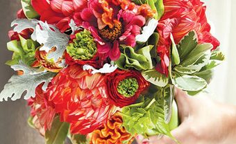 Xu hướng hoa cưới mùa hè cho cô dâu 2018 - Blog Marry