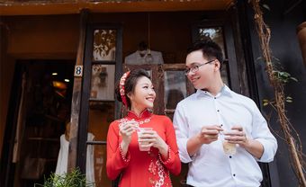 4 xu hướng cổ áo dài đẹp nhất cho cô dâu 2018 - Blog Marry