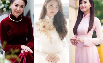 5 kiểu tóc thu hút vạn ánh nhìn cho cô dâu mặc áo dài - Blog Marry