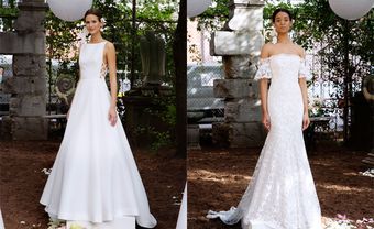 12 mẫu váy cưới Thu-Đông 2018 tuyệt đẹp từ Lela Rose - Blog Marry